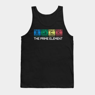 Black The Prime Element Tank Top